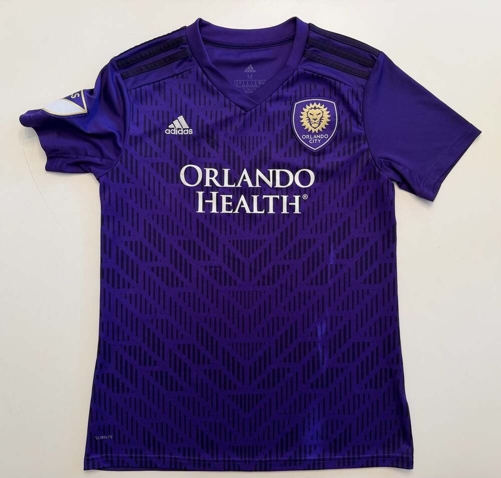 Adidas Orlando City SC 2019-2020 Home Replica Jersey Purple Size M
